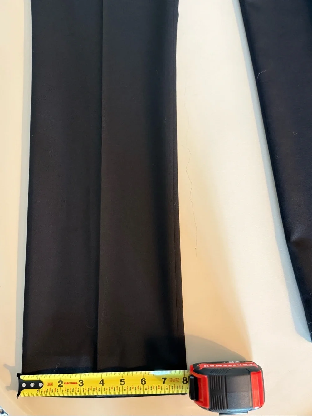 J.Crew Super 120’s 100% Wool Black Tailored Trousers Dress Pants Size 6